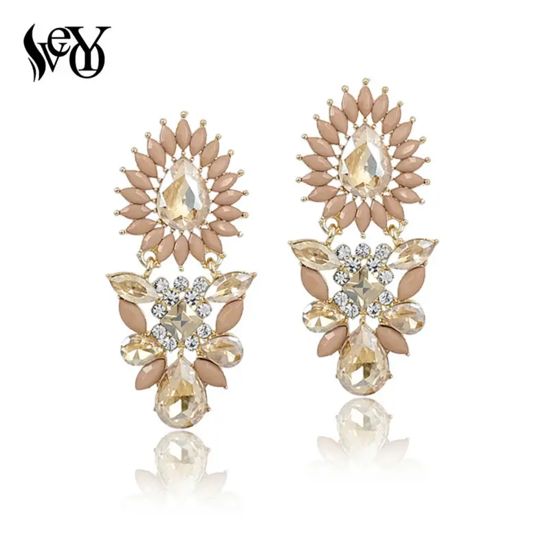VEYO Vintage Earrings Acrylic Drop Earrings Crystal Earrings For Woman Hot Sale Lead free nickel free