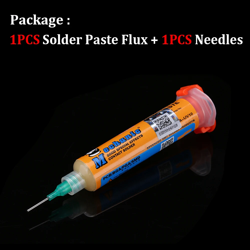 MECHANIC 10CC Flux Solder Paste No-Clean Soldering Flux Grease BGA Soldering Station Repair Tools