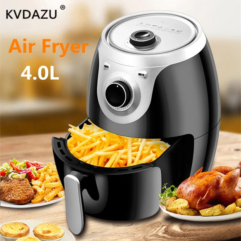 

Automatic Electric potato chips household air fryer Oven NO smoke oil free fried chicken airfryer bake BBQ super large capacity