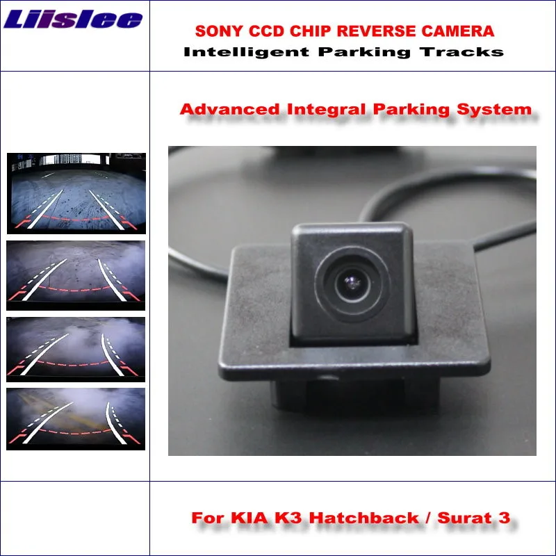 Auto High Quality Intelligentized Car Parking Rear Reverse Camera For KIA K3 Hatchback / Surat 3 / NTSC PAL RCA SONY HD CCD CAM