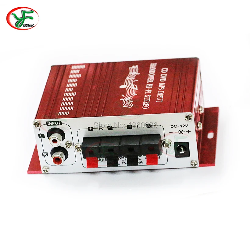 HY2001 Mini Power Amplifier HIFI Stereo Sound For CD DVD PM3 Arcade Game Machine Computer Audio Accessories