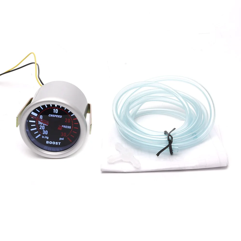 スモークレンズブーストロッド,psi真空温度,オイル圧,電圧計,燃料タコメーター,yc101309,2 ", 52mm