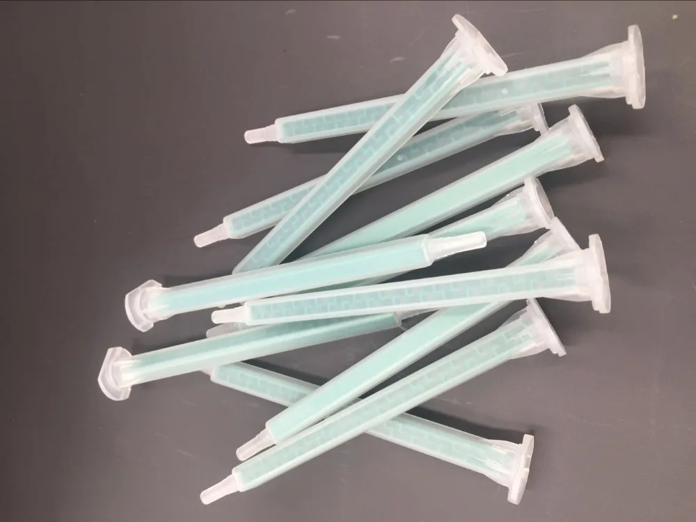 

500PCS TZ-F0624L 1:1&2:1 glue mixer mixing mouth AB glue series squre tube FMA06-24L with length 115mm dispensing accessories