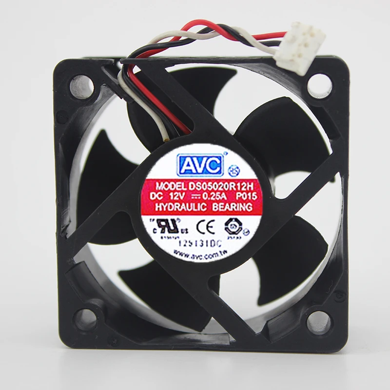 New original 5CM 5020 DS05020R12H 12V 0.25A four-wire PWM speed regulation silent fan