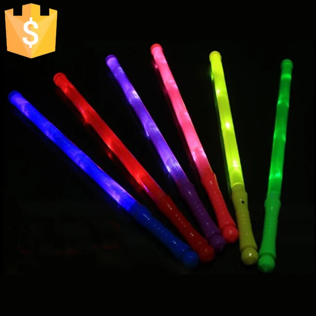 

Light Up Multi Color LED Foam Stick Wands Rally Rave Cheer Batons Party Flashing Glow Stick LED Light free shipping 500pcs