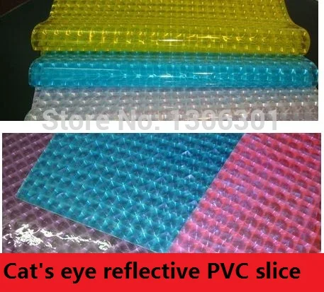 Rivestimento prismatico del PVC del materiale del PVC di avvertimento riflettente di griglia