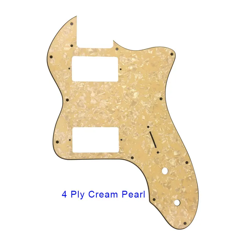 Fei Man - Pickguard For Fender Classic Series \'72, Tele Thinline Guitar With PAF Humbucker Replacement