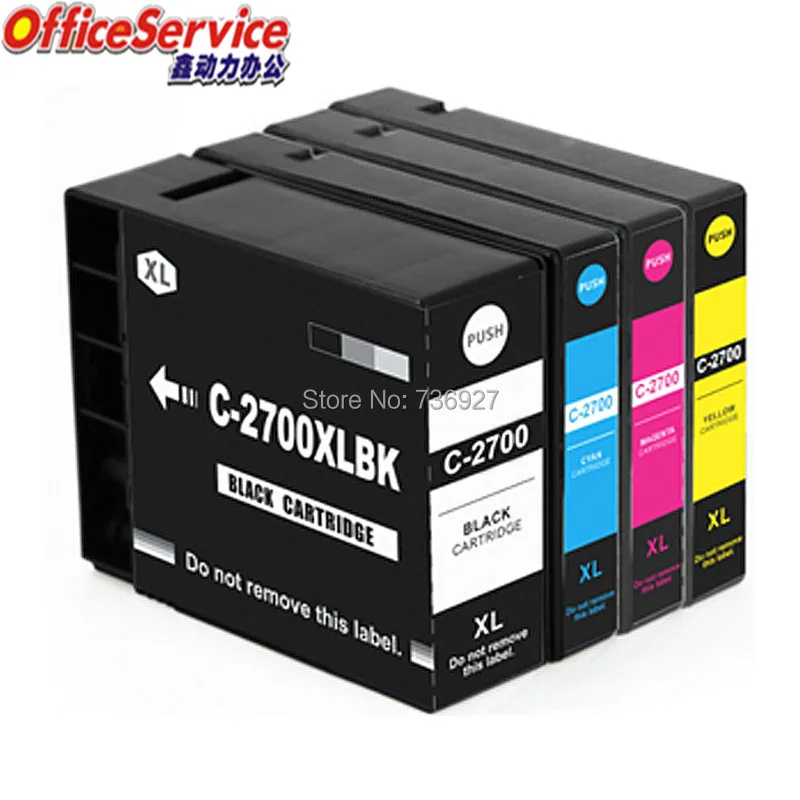 

PGI-2700 pgi2700 2700XL ink Cartridge Compatible For Canon MAXIFY IB4070 iB4170 MB5070 MB5170 MB5370 MB5470 inkjet printer