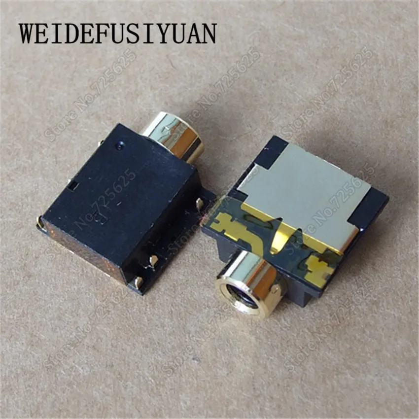 x10 Audio Jack Headphone Port Microphone Socket Connector for MSI GE62 GE72 GE62VR GE72VR GP62 GS70 MS-1775B Laptop Motherboard