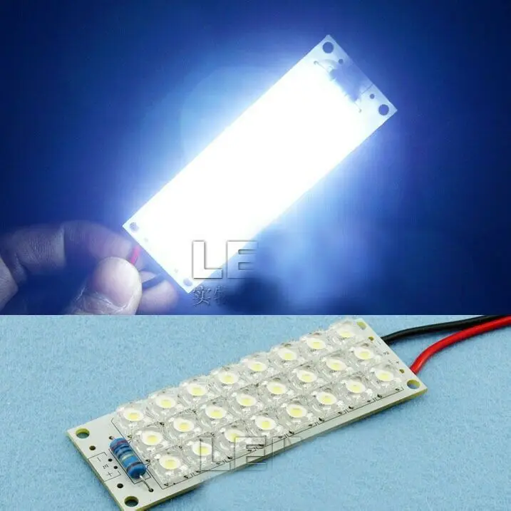 Super Bright Piranha Led Board 12v Lamp 24LED 48LED whiter Light LED Lights Lamp Street energy saving FOR car