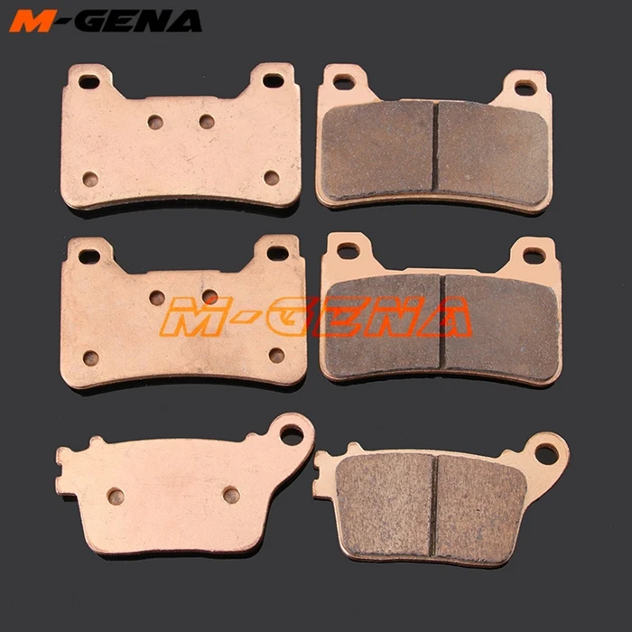 Motorcycle metal sintering brake pads For CBR600RR F5 2007 2008 2009 2010 2011 2012 2013 2014 2015 CBR1000RR 06-15