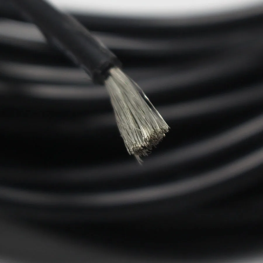 1meter Red+1meter Black Silicone Wire 12AWG 13AWG 14AWG 16AWG 18AWG 20AWG 22AWG Heatproof Soft Silicone Silica Gel Wire Cable