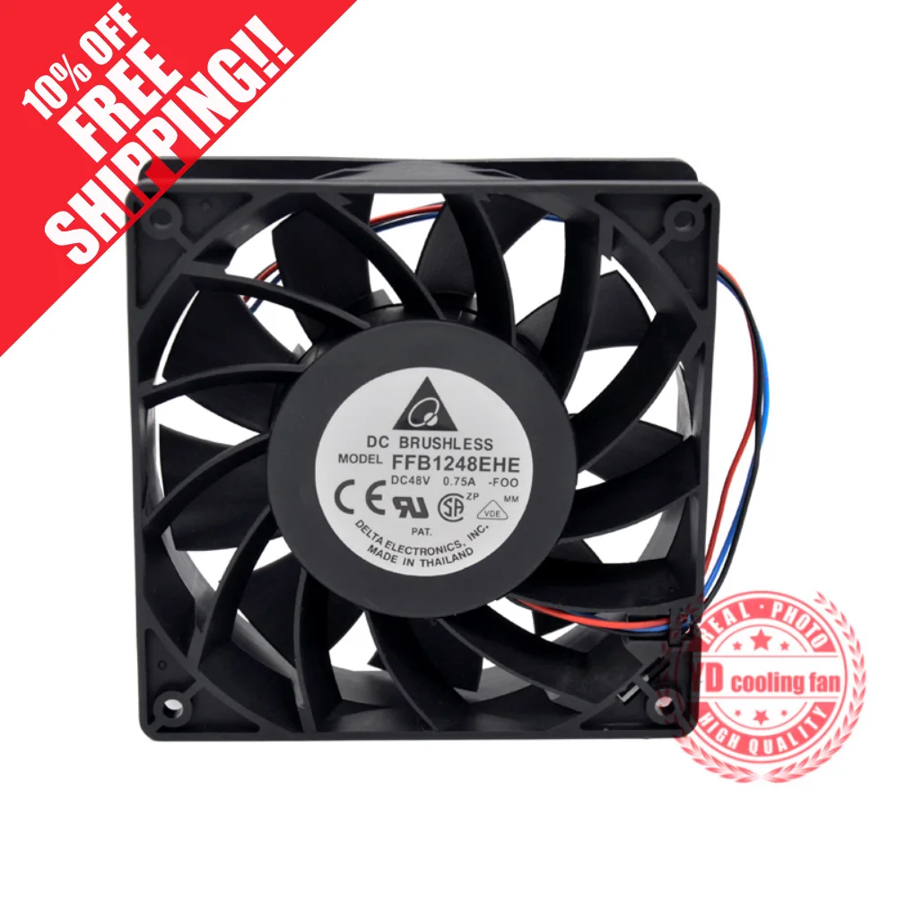 

brand new DELTA FFB1248EHE 12038 48V 0.75A cooling fan