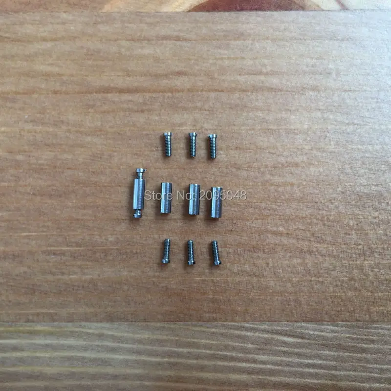 4piece/set steel fix Screw for Hub Big bang 44mm watch case side ear stem ,Maintenance watch fittings