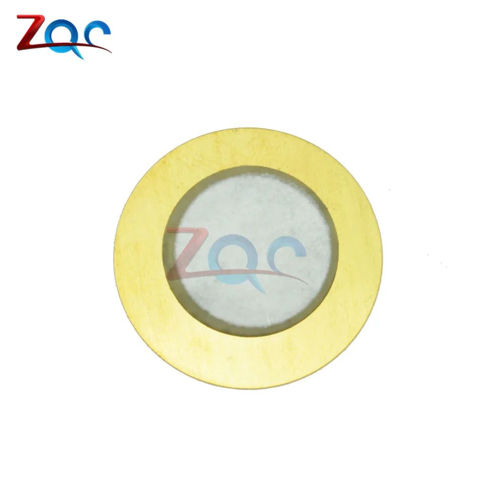 10pcs 12mm 15mm 18mm 20mm 27mm 35mm Piezo Elements Sounder Sensor Pad Round Trigger Drum Disc Copper 6.5KHZ