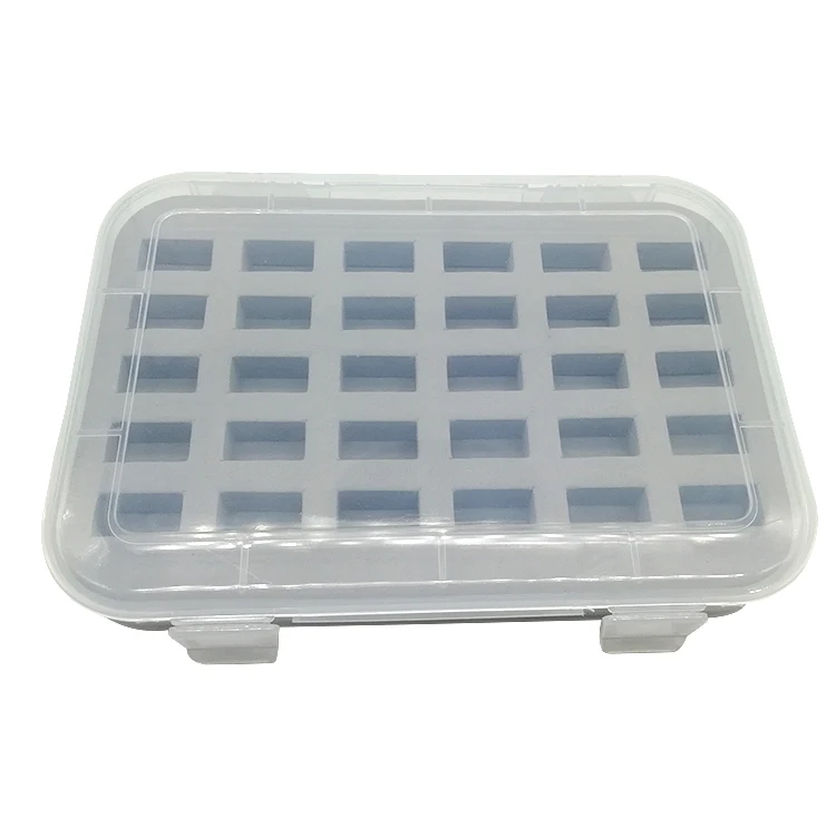 15/25 Slots Empty Bobbins Spools Box for Sewing Machine Bobbin Case Covers Sewing Crafts Plastic Case Storage Box