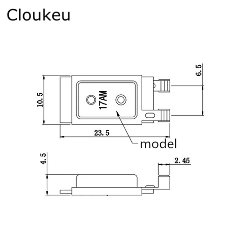 17AM033A5 130C Temperature Switch Thermal control Overcurrent protector 130 Centigrade