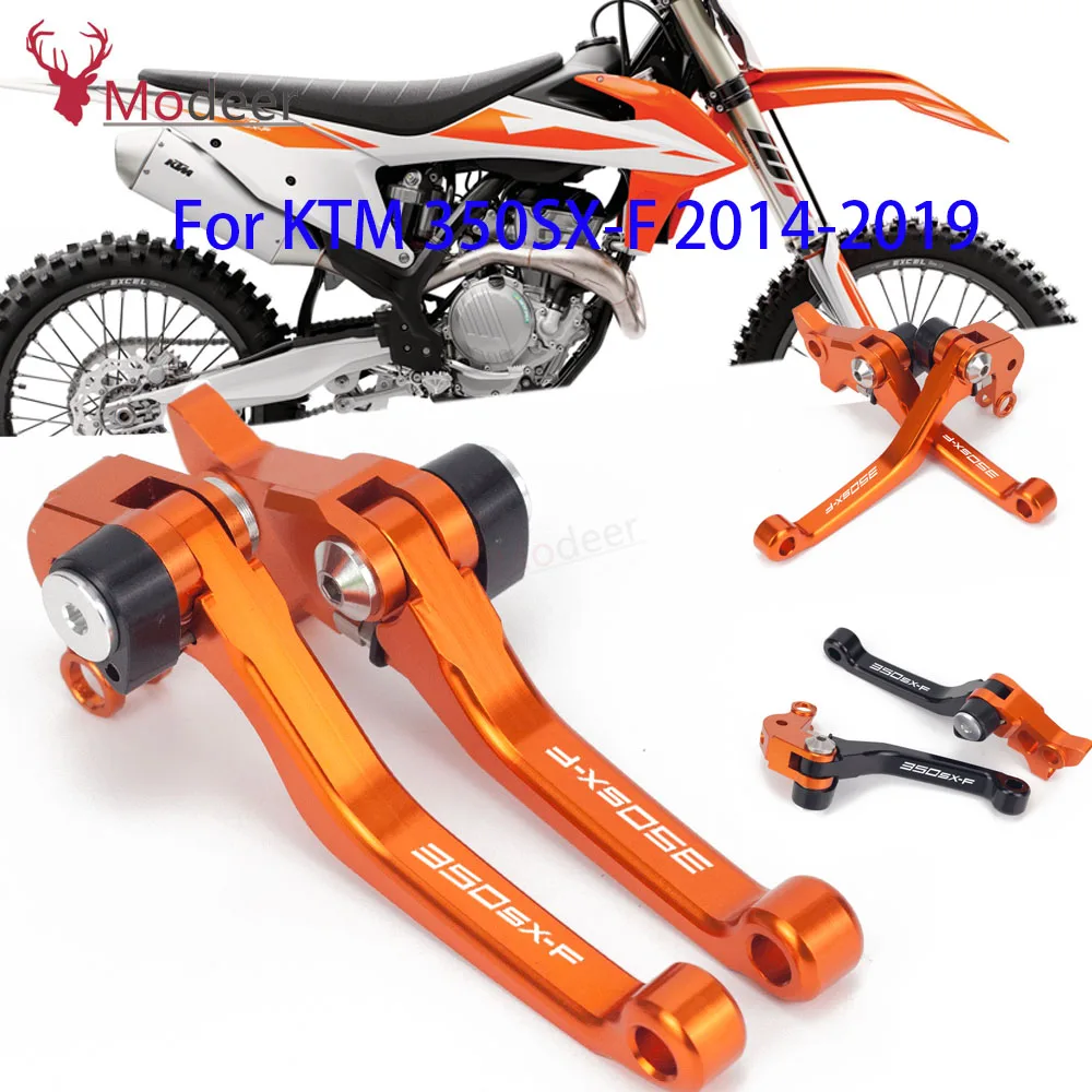 

350SX F CNC Pivot Dirt bike Brake Clutch Levers For KTM 350SX-F 350 SX-F SXF 2014 2015 2016 2017 2018 2019 2020 2021