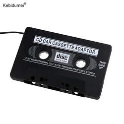 Kebidumei-Adaptador de cinta para reproductor de Cassette de coche, convertidor de reproductor Mp3 para iPod, iPhone, Cable auxiliar, reproductor de CD, Conector de 3,5mm