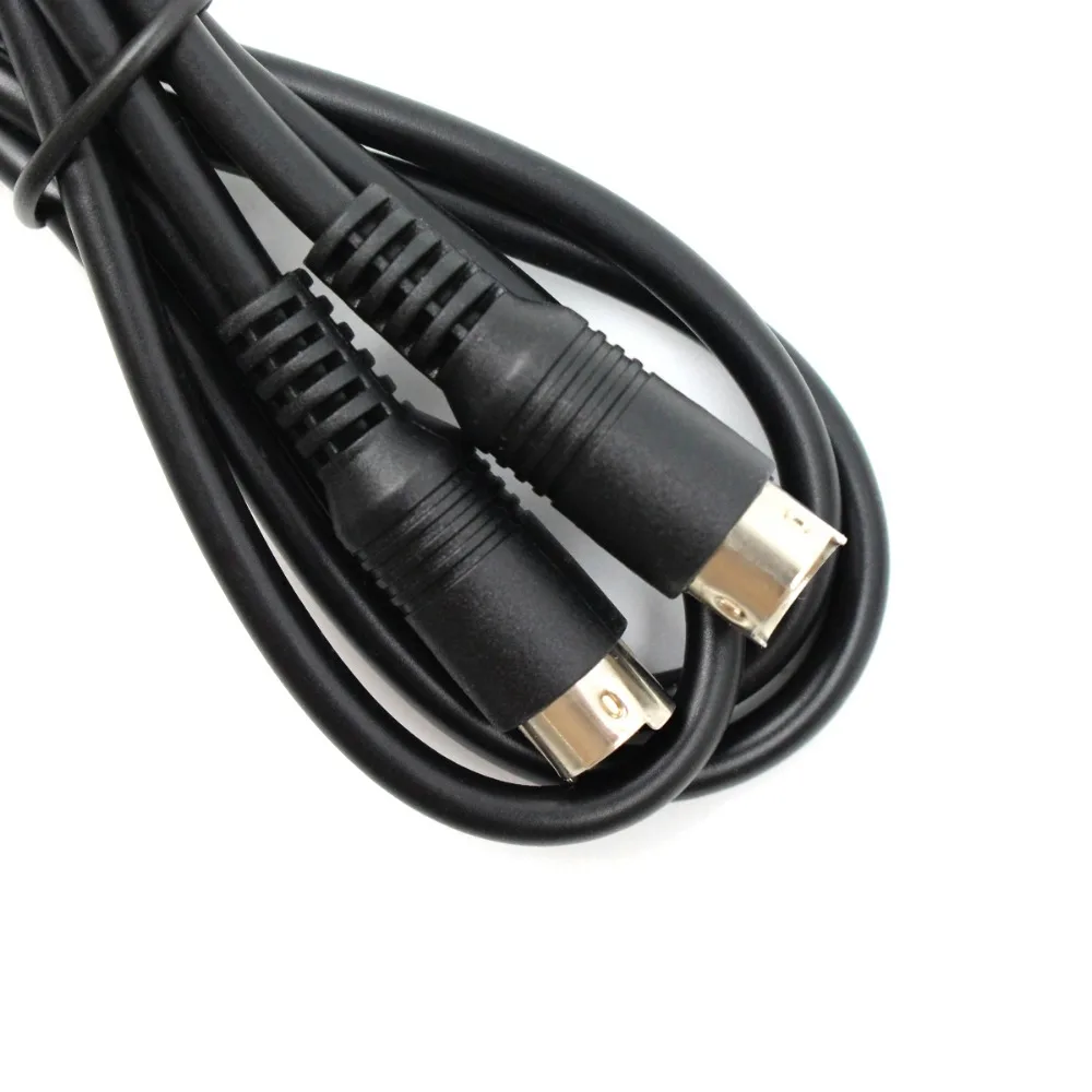 1m S video Svideo Cable Male to Male MD4 pin computer connected TV cable For Projector VCR DVD Nickel plated New