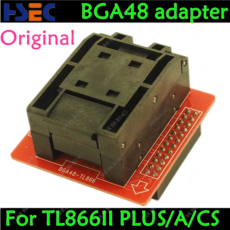 XRIICHA BGA48 Adapter For TL866II plus TL866CS TL866A Universal Programmer with V3 TSOP48 sop44 Adapter minipro tl866 socket