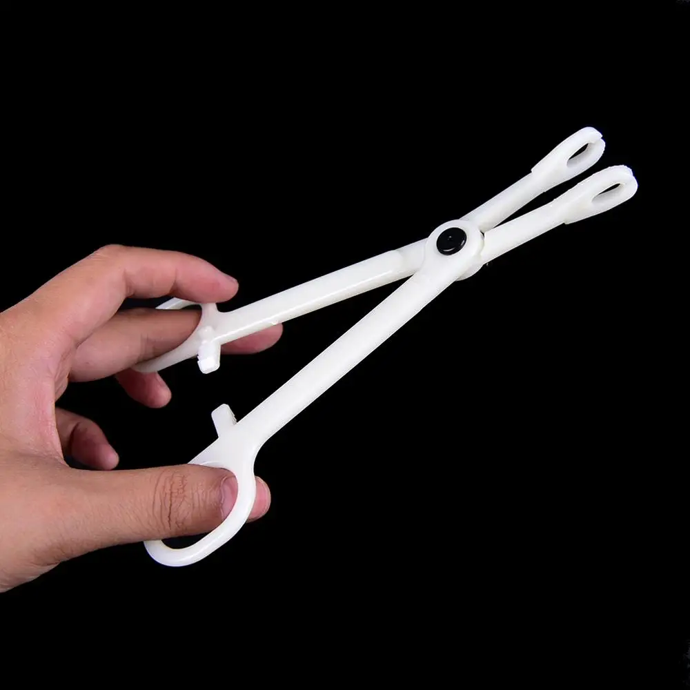 25PCS Professional Piercing Forcep Tool Plastic Body Piercing Plier Round Open Clamp For Body Ear Lip Navel Nose Tongue supplie