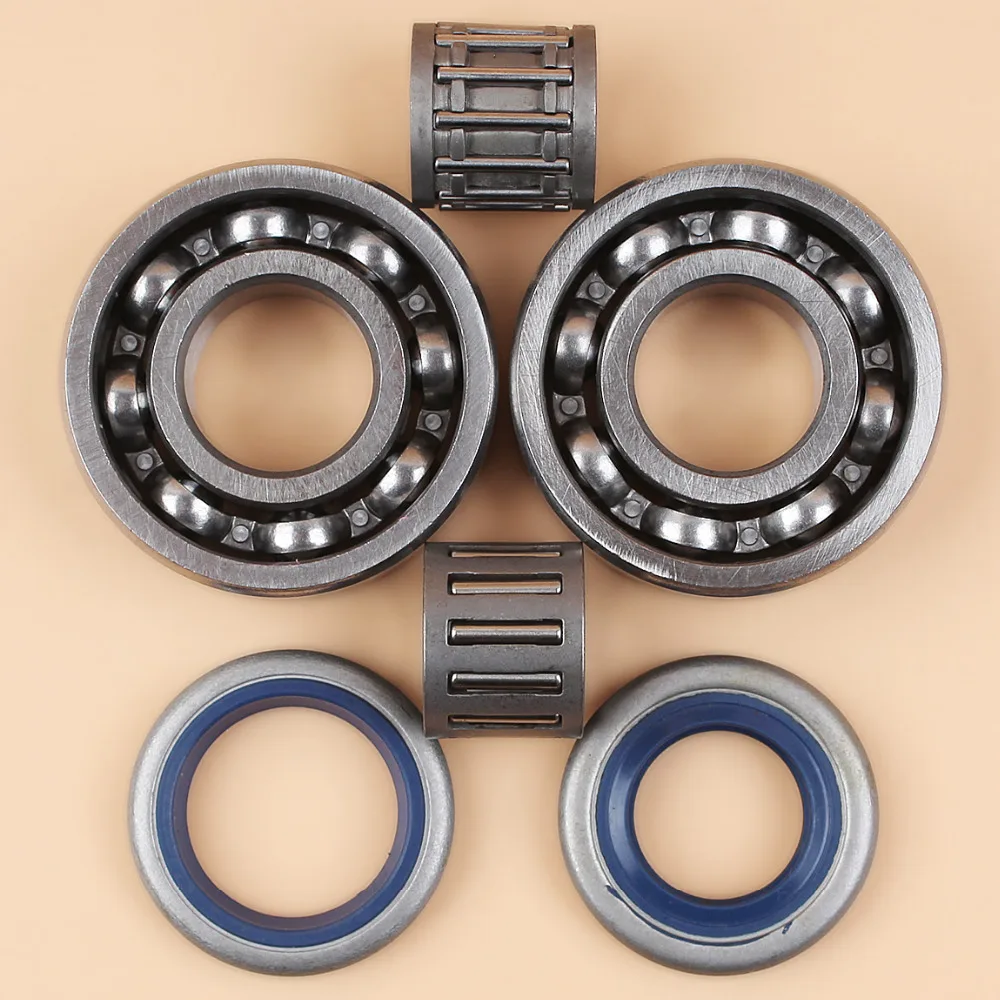 Crankshaft Crank Needle Bearing Oil Seal Kit For HUSQVARNA 365 371 372 372XP 362 Chainsaw Parts