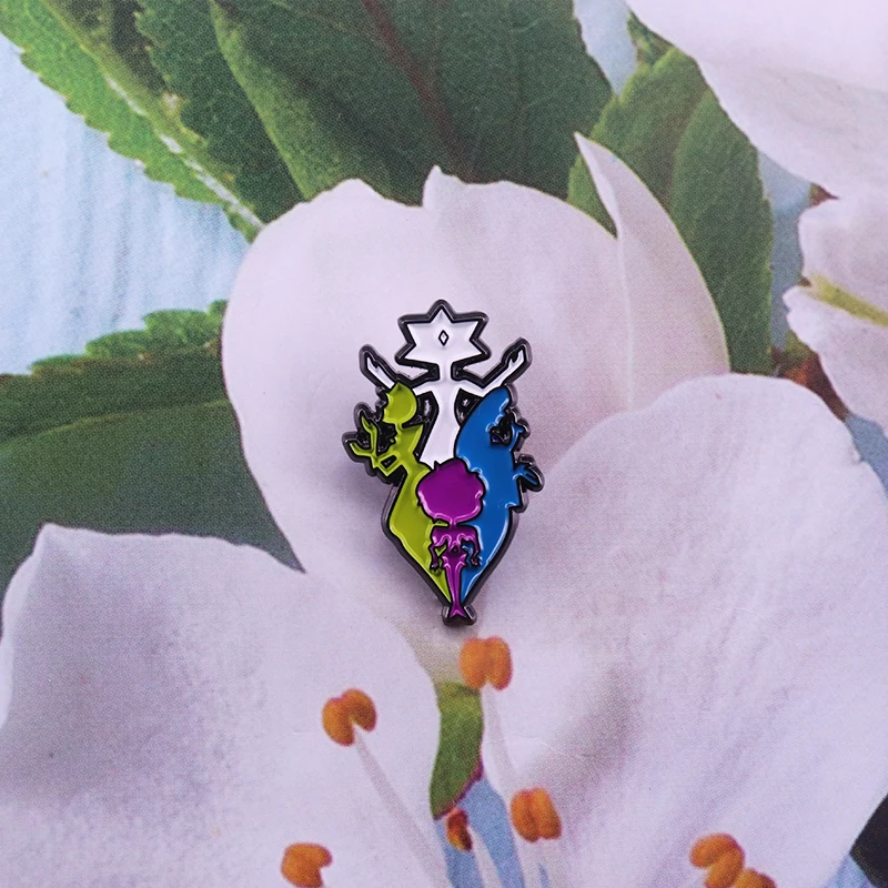 Diamond authority enamel pin space matriarchal leader gorgeous Steven Universe fans gift addition