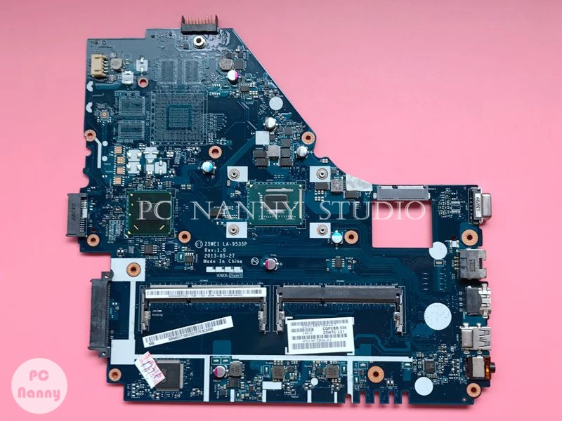 PCNANNY NB.MEQ11.004 mainboard for Gateway NV570P17u E1-530 Laptop Motherboard 1017U Z5WE1 LA-9535P NBMEQ11004