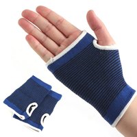 1 Pair Nursing Care No Finger Gloves Wrist Protector Sport Hand Protect Weightlifting Gloves