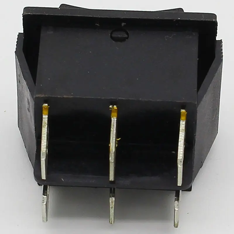 2Pcs Sesaat Rocker Switch 6 Flat Pin Sisi Ganda Musim Semi Kembali Ke Tengah Setelah Tanggal Rilis