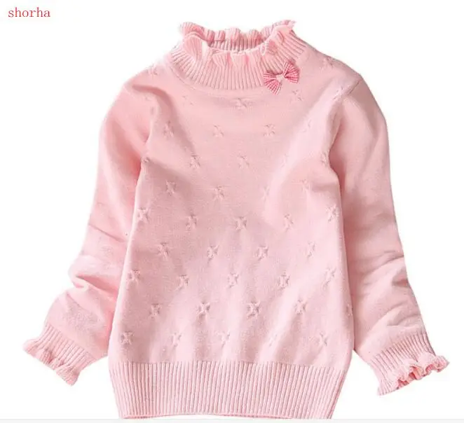 

Girls Sweaters Solid Candy Color Boys Sweaters Autumn New Knitted Baby Girls Ribbed Sweater Kids Clothing Girls Pullover