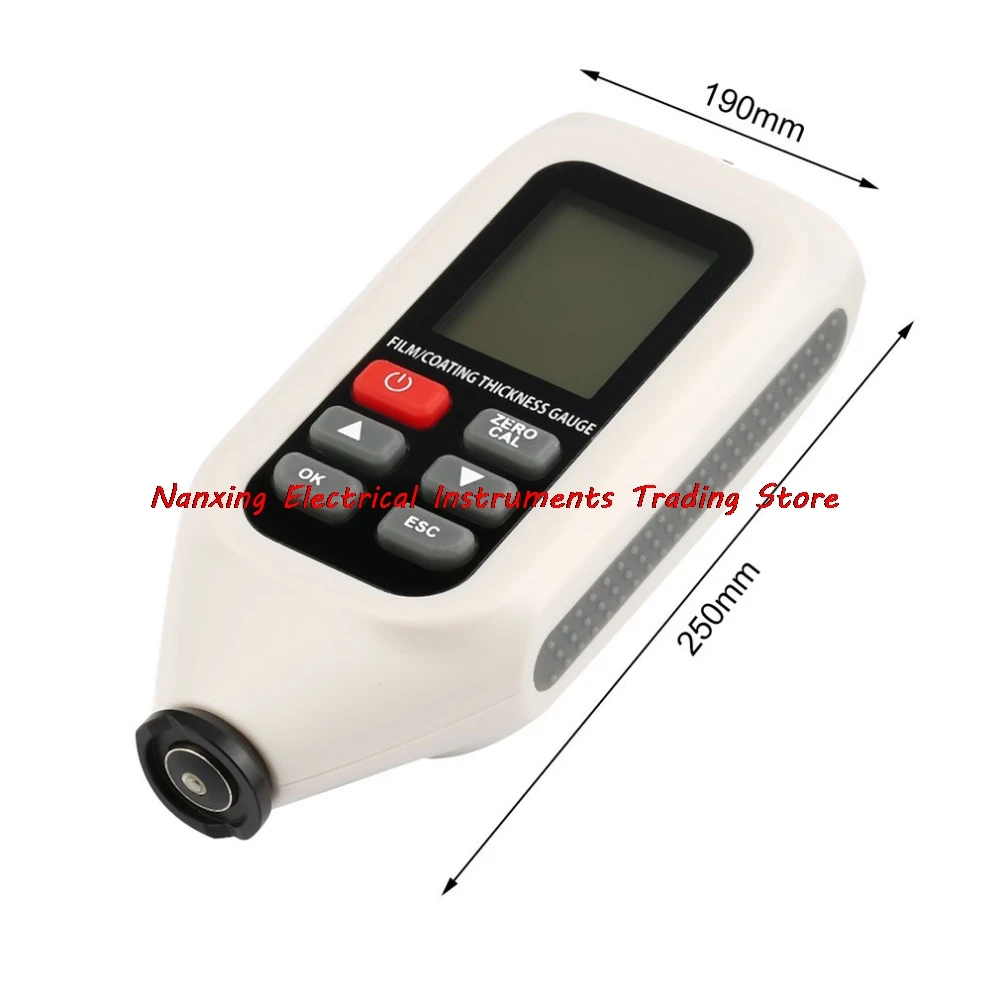 High Accuracy Digital LCD Display Thickness Gauge for Coating And Clad Layer Portable Professional Instrument HT-128