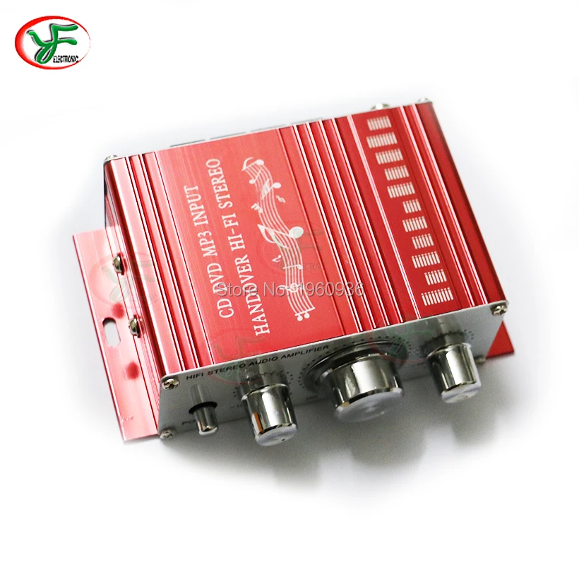 HY2001 Mini Power Amplifier HIFI Stereo Sound For CD DVD PM3 Arcade Game Machine Computer Audio Accessories