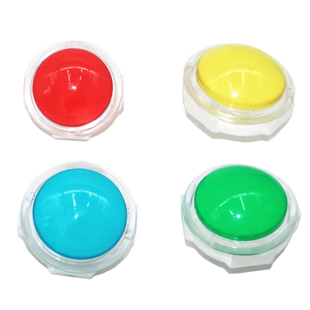 100 mm arcade push button Arcade game accessory colorful LED Round Illuminated light push button
