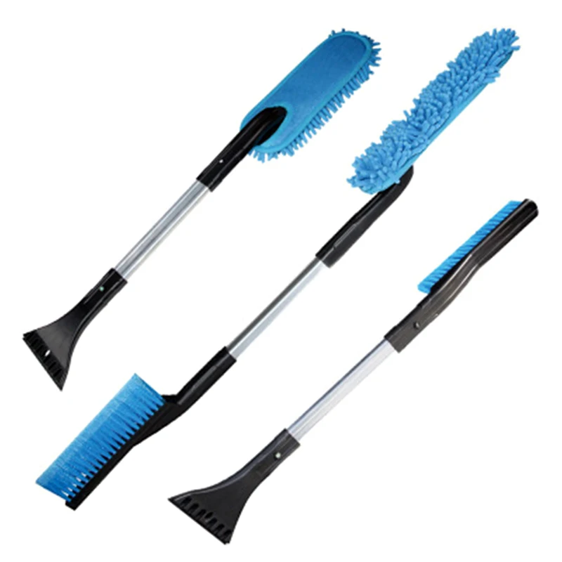 ZD 1Set Car multifunctional snow shovel Three in one Removable For Hyundai i30 solaris Renault duster Jeep renegade accessories