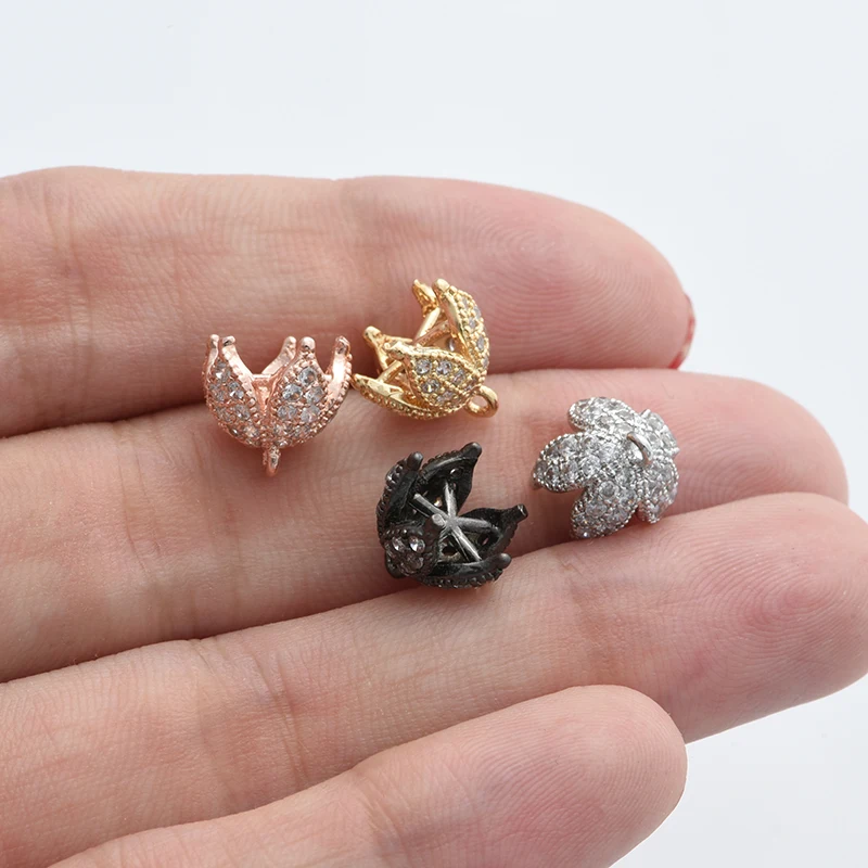 9*9mm Tassel Cap Pendant Charms Accessories for Jewelry Making Diy Handmade Woman Earrings Necklace Gift