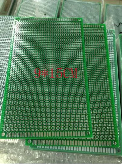 free shipping 30pc 9*15CM double-sided PCB HASL lead free universal pcb board  pcb manufactur direct Test board