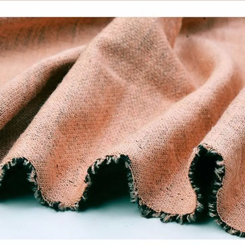 Thick Wool Blend Knitted Sweater Fabric Fashion Style Winter Clothing Tailor Sewing Material By Half Meters K302366