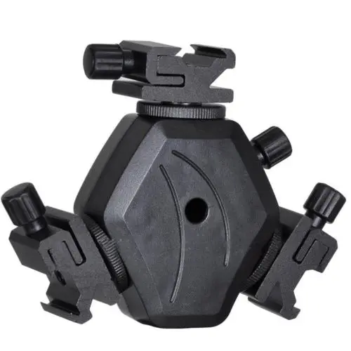 جديد 3 رئيس الثلاثي الحذاء الساخن جبل محول قوس ضوء فلاش مظلة حامل