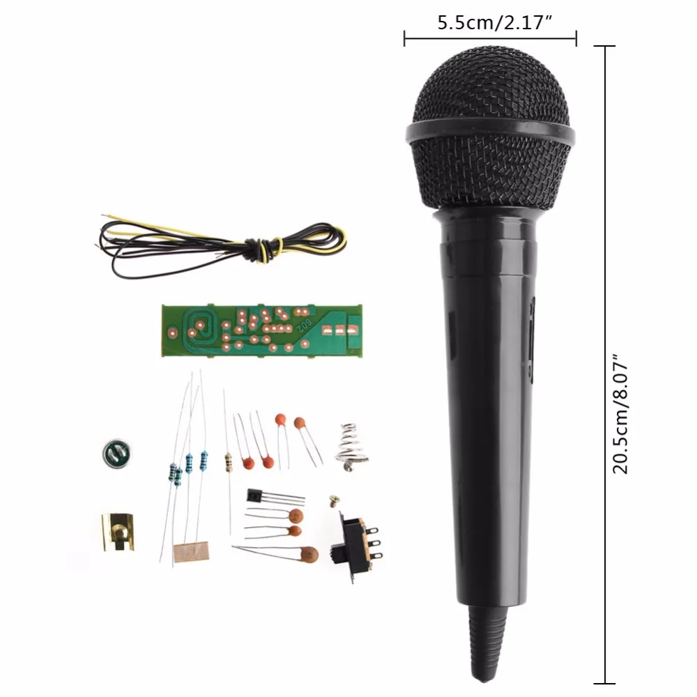 New  arrival FM Frequency Modulation Wireless Microphone Suite Electronic Teaching Kits DIY