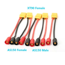 Amass XT90 XT90S Turn AS150 Female AS150 Male Bullet Connector For RC DIY FPV Quadcopter brushless motor