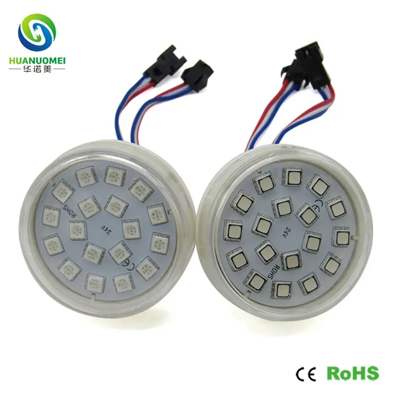 UCS1903 18LEDs 60mm smd rgb 5050 led pixel module lights led display modules chrismas lightbox letters light digital bulb lamp