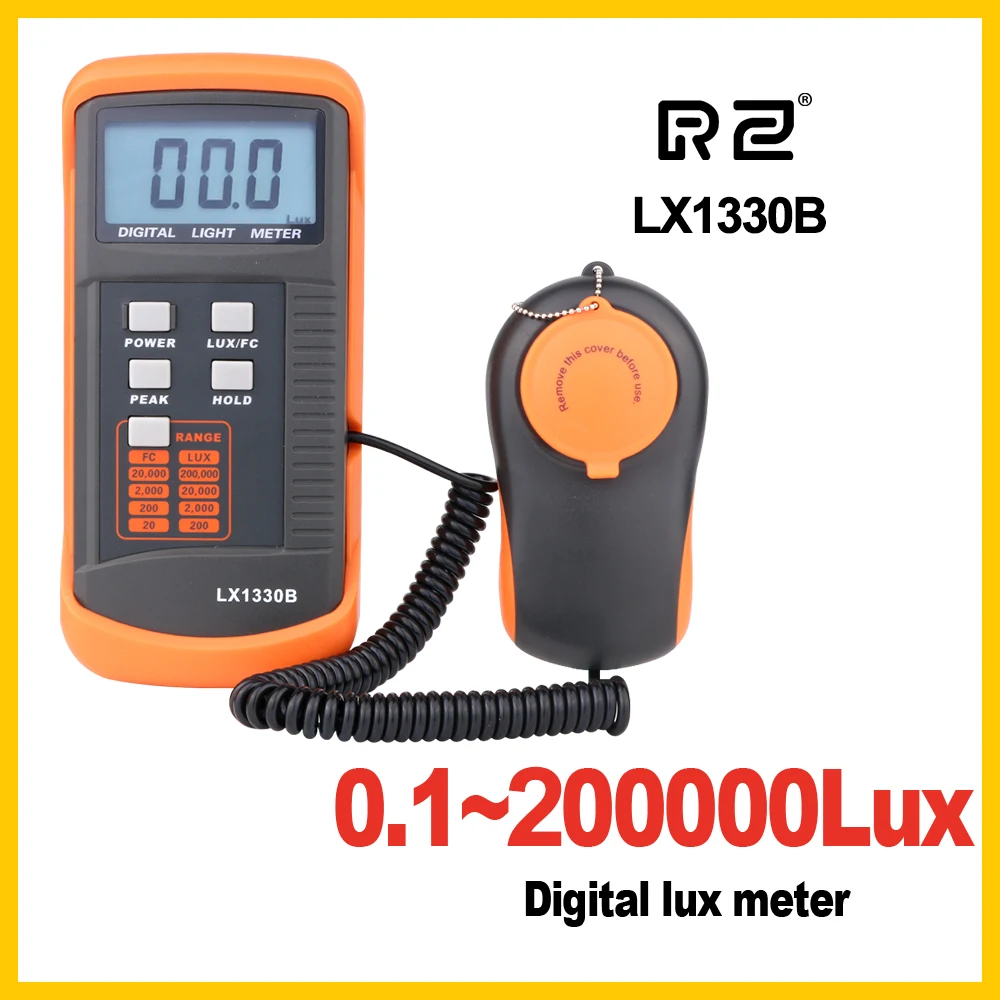 Medidor de Luz rz Lx1330b com Função de Sustentação de Dados e Leitura de Pico