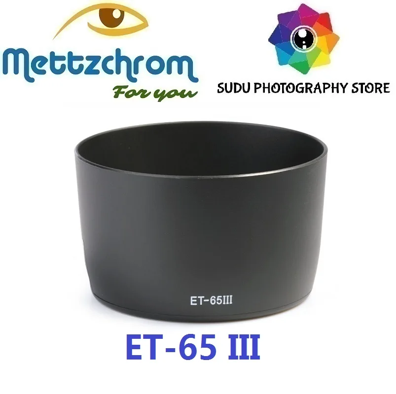 ET-65 III Lens Hood for Canon EF 85mm f/1.8 USM, 100mm f/2, SF EF 135mm f/2.8 LENS HOOD ET65 III ET 65 III