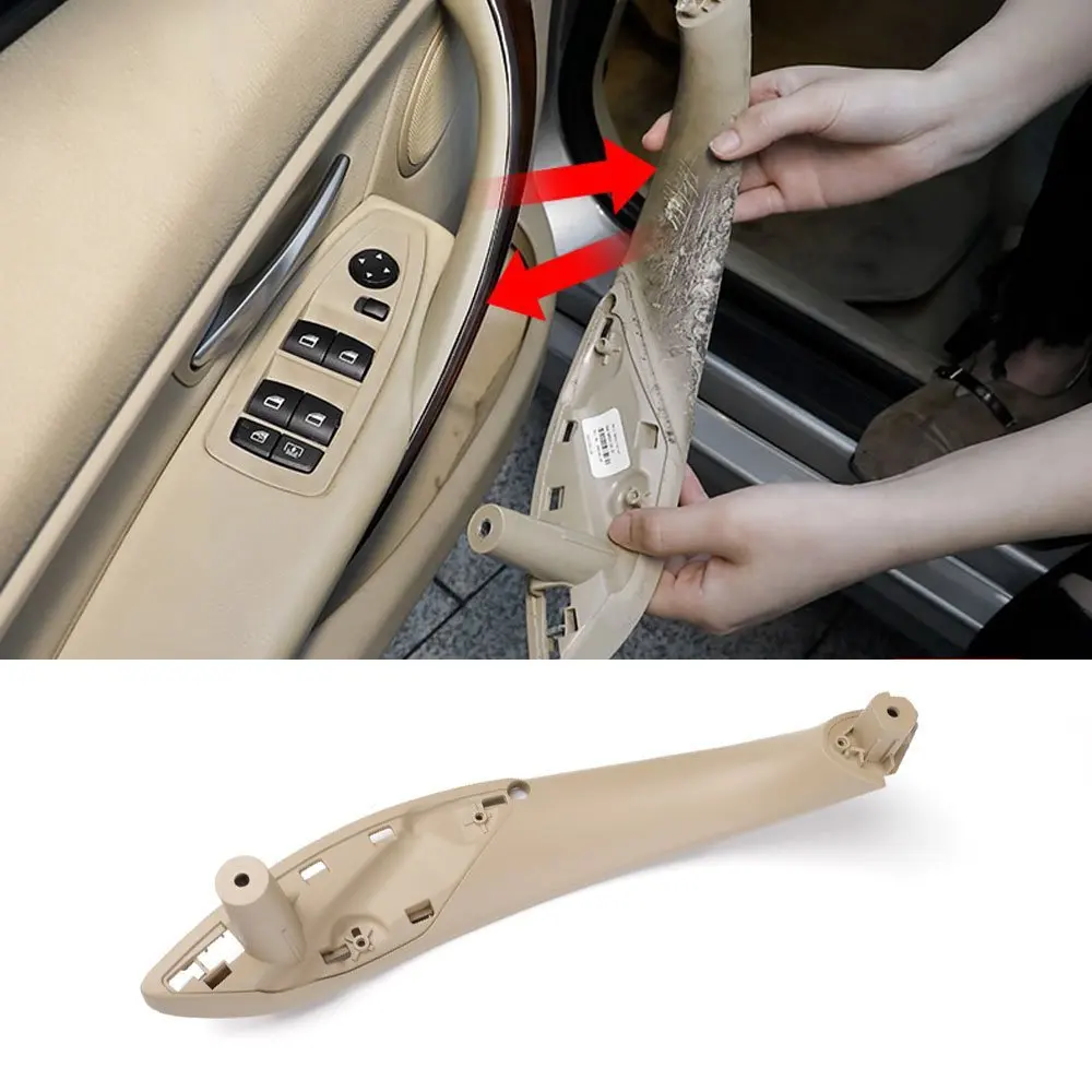 

ABS Inner Door Handles Plactic Parts of Interior Armrest Bracket For B MW 3 Series 4PCS/SET