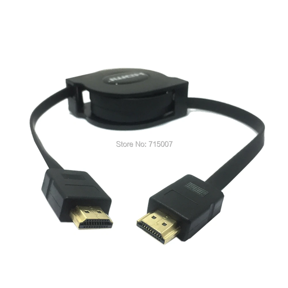 Chất Lượng Cao Đực Bằng Phẳng Có Thể Thu Vào HD-Cáp Tương Thích Laptop Set-Top Box Kết Nối Với Tivi Phối Xanh hai Đầu Cáp Truyền Hình