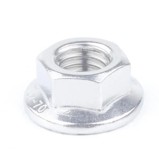 10pcs M5/M6 flange nut hexagon non-slip nuts hex profile connector fasteners 6061 aluminum alloy