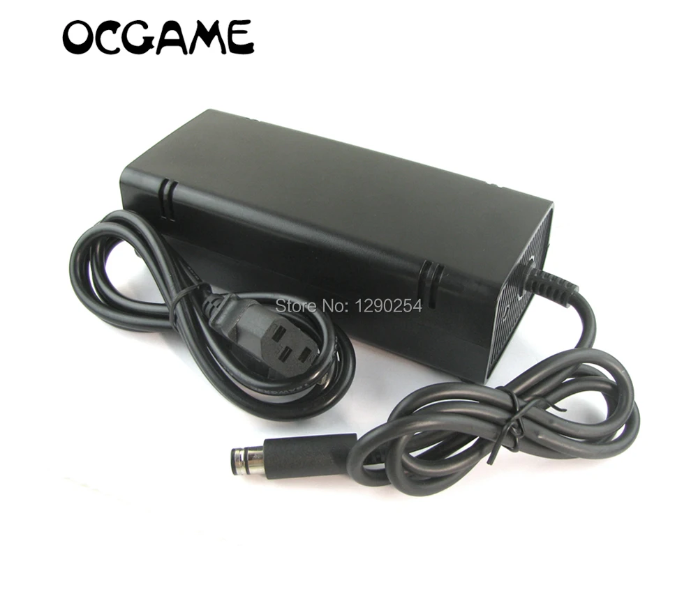 

OCGAME 5pcs EU Plug Game Console Charger AC Power Adapter for Xbox360E Supply for Xbox 360E Xbox360 E