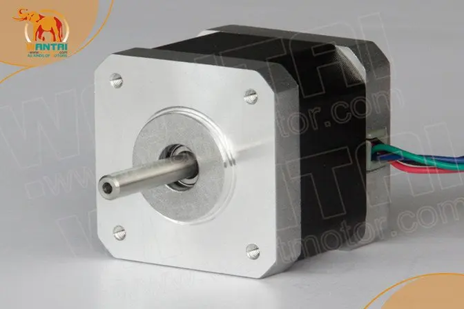 New Arrival!  Wantai Nema 17 Stepper Motor 42BYGHW208 37oz-in+Driver DQ420MA 1.7A 36V 128Micro CNC Router Mill Laser Engraving